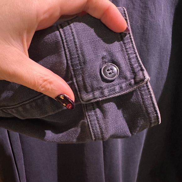 Prairie Underground Navy Long Sleeve Dress - Picture 3 of 4